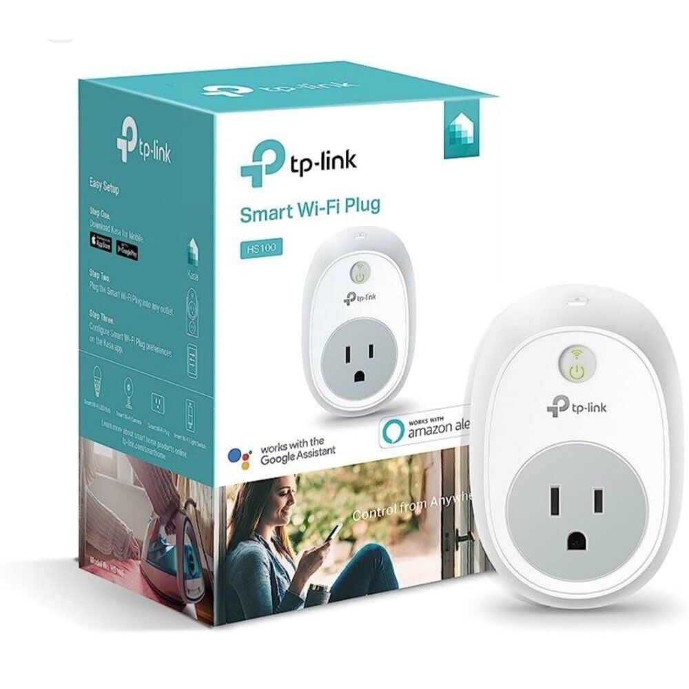 TP-Link HS100 Smart Wi-Fi Plug Work with Google Assistant